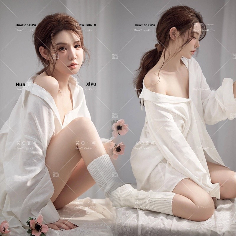 Photography Lighting For Clothing - White Shirt Women's Studio Photography Personal