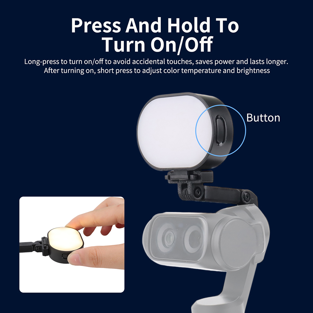 Photography Lighting Angles - Portable Gimbal Fill Light For Insta360