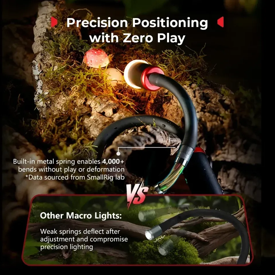 For Smallrig RM-03 3W LED Macr - Photography Lighting Angles ulasan dan harga
