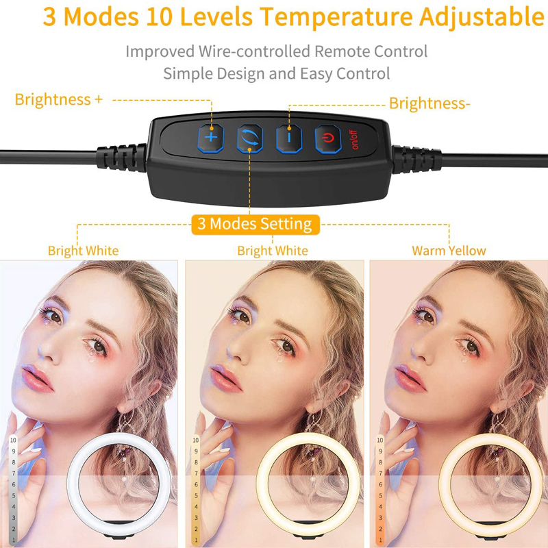 16/26/33cm Selfie Ring Light P - Photography Lighting For Products ulasan dan harga