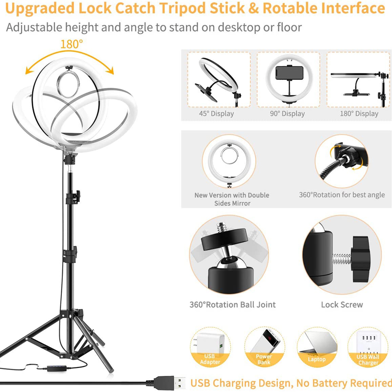 16/26/33cm Selfie Ring Light P - Photography Lighting For Products ulasan dan harga