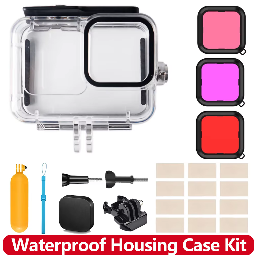 Waterproof Housing Case for Go - Gopro Action Camera Hero 13 Black ulasan dan harga