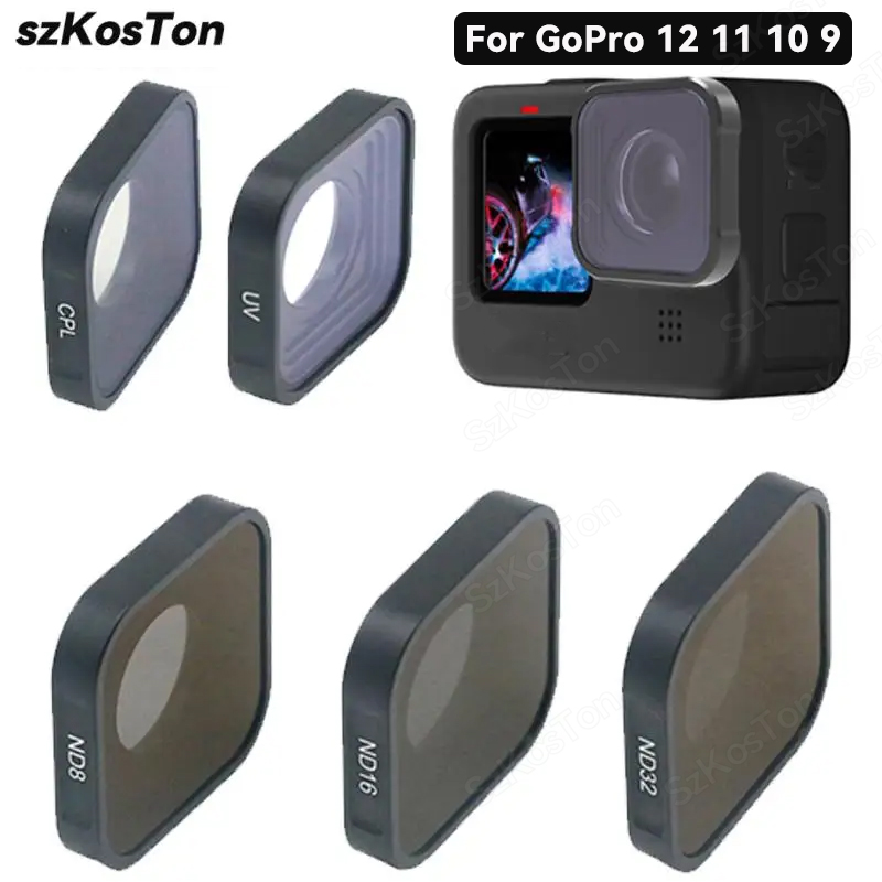 UV CPL ND8 ND16 ND32 Filter fo - Gopro Action Camera Hero 13 Black ulasan dan harga