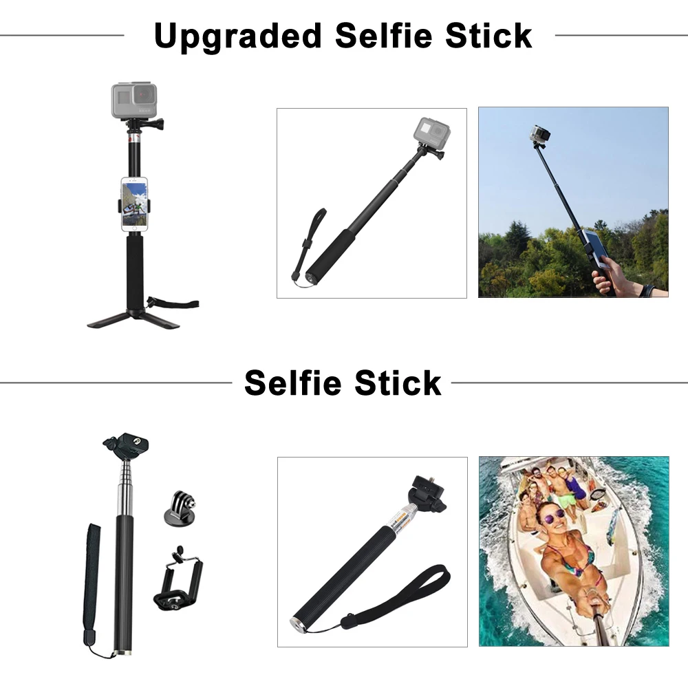 for GoPro Accessories Set for  - Gopro Action Camera Hero 13 Black ulasan dan harga