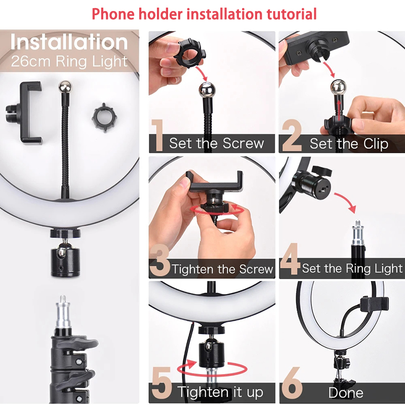 Video Light 16/26/33cm Selfie  - Photography Lighting For Products ulasan dan harga