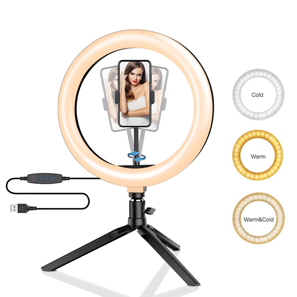 26cm 10 inch Led Ring Selfie L - Photography Lighting Kits ulasan dan harga