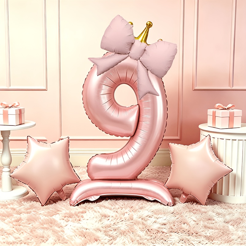 Light Luxury Pink 3D Balloons  - Photography Lighting Kits ulasan dan harga