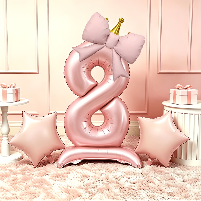 Light Luxury Pink 3D Balloons  - Photography Lighting Kits ulasan dan harga