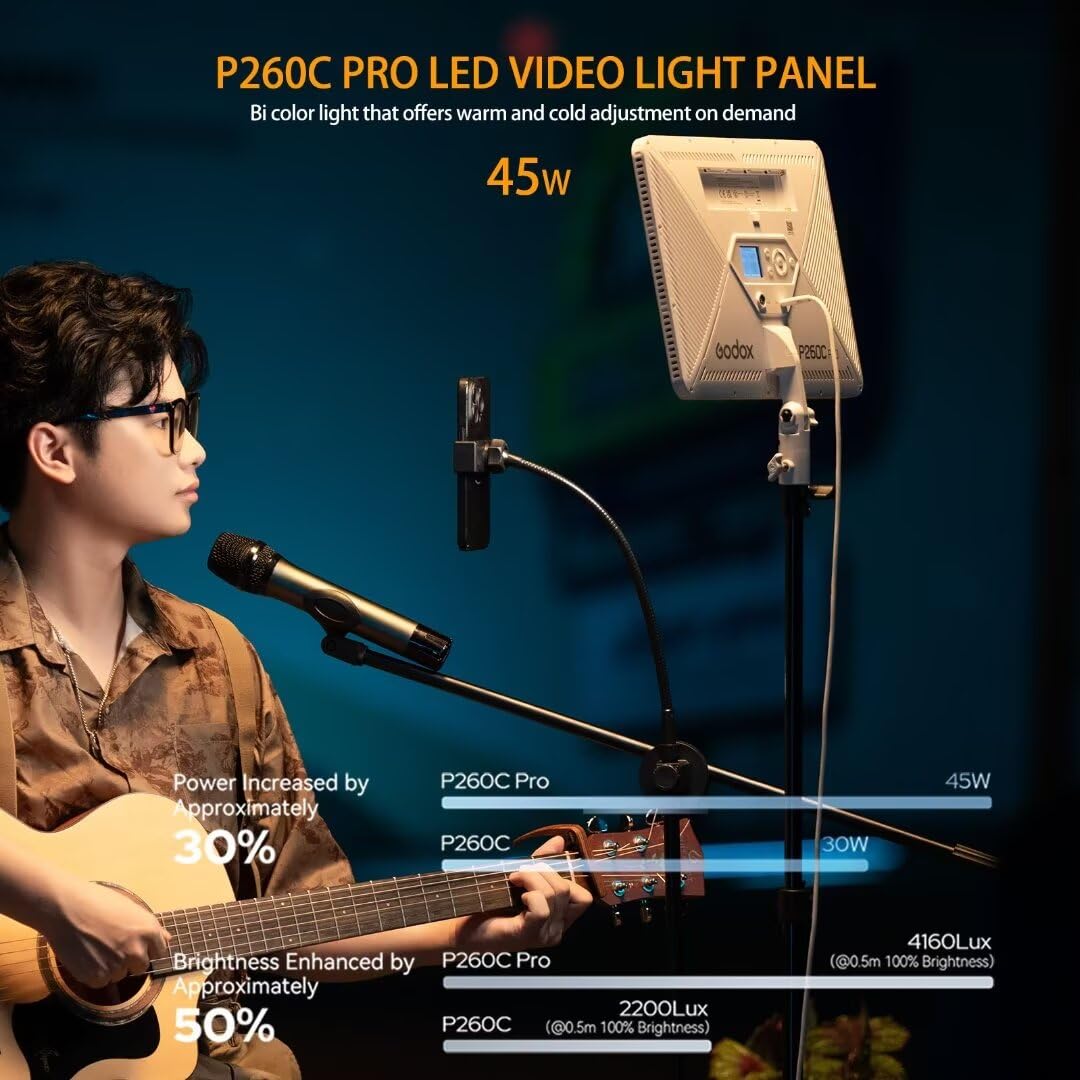 Godox P260C Pro LED Video Ligh - Photography Lighting For Products ulasan dan harga