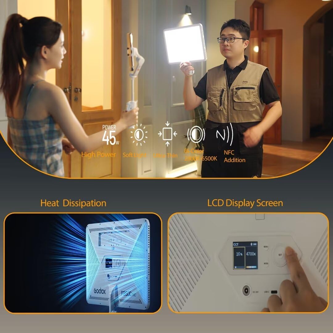 Godox P260C Pro LED Video Ligh - Photography Lighting For Products ulasan dan harga