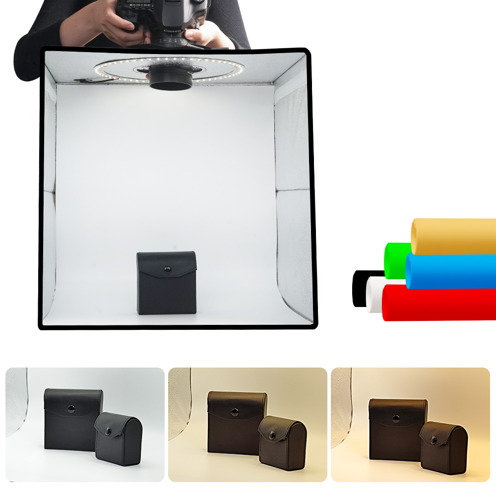 Lightdow Dimmable Photo Box LE - Photography Lighting Kits ulasan dan harga
