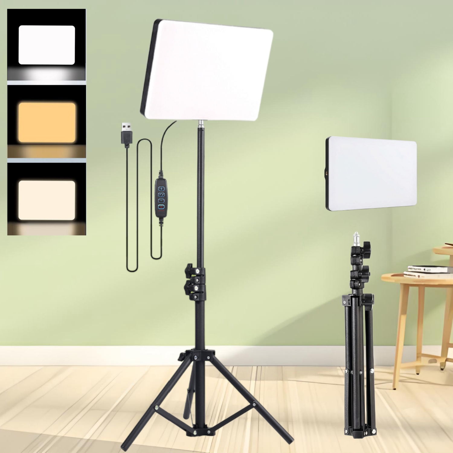 Live Streaming Ring Light Set: - Photography Lighting For Products ulasan dan harga