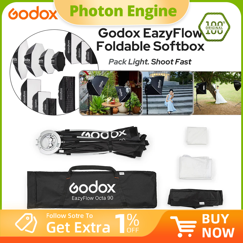 Godox EazyFlow series Foldable - Photography Lighting For Products ulasan dan harga