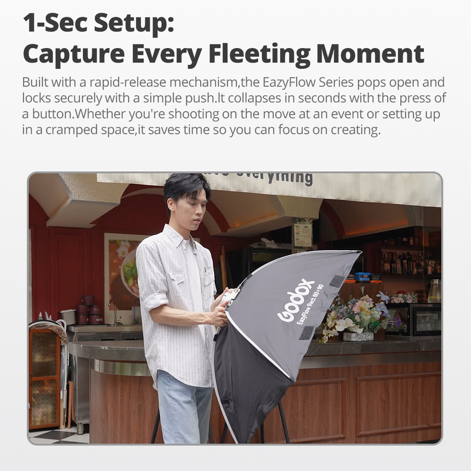 Godox EazyFlow series Foldable - Photography Lighting For Products ulasan dan harga