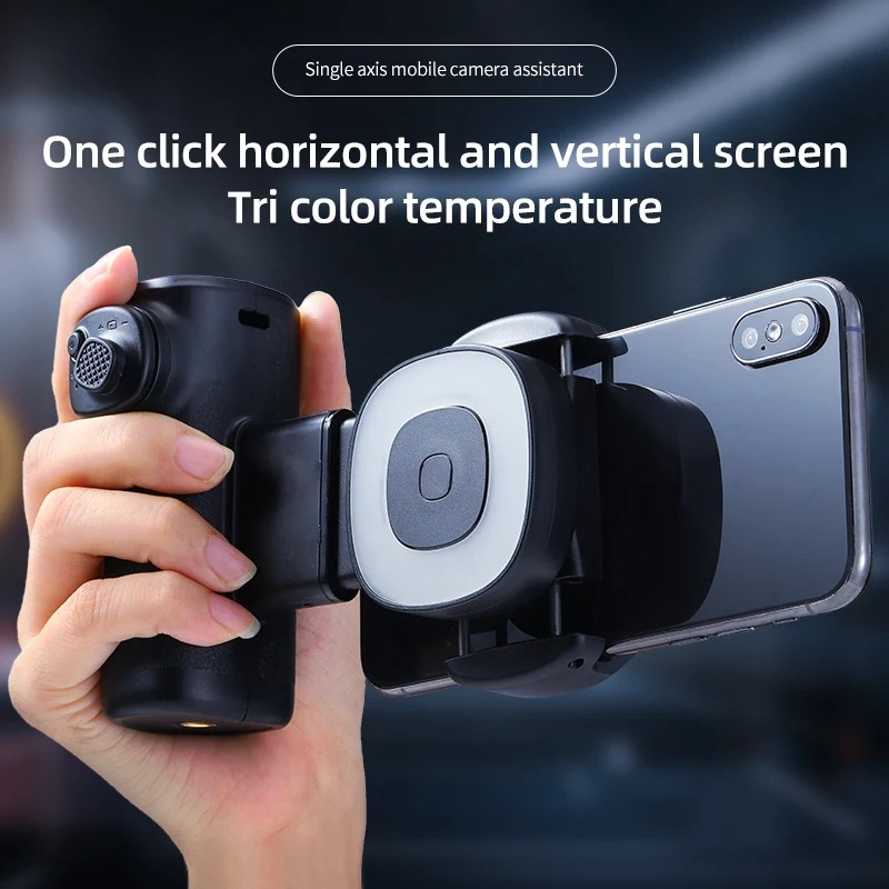 Single-Axis Phone Grip with Bl - Photography Lighting Angles ulasan dan harga