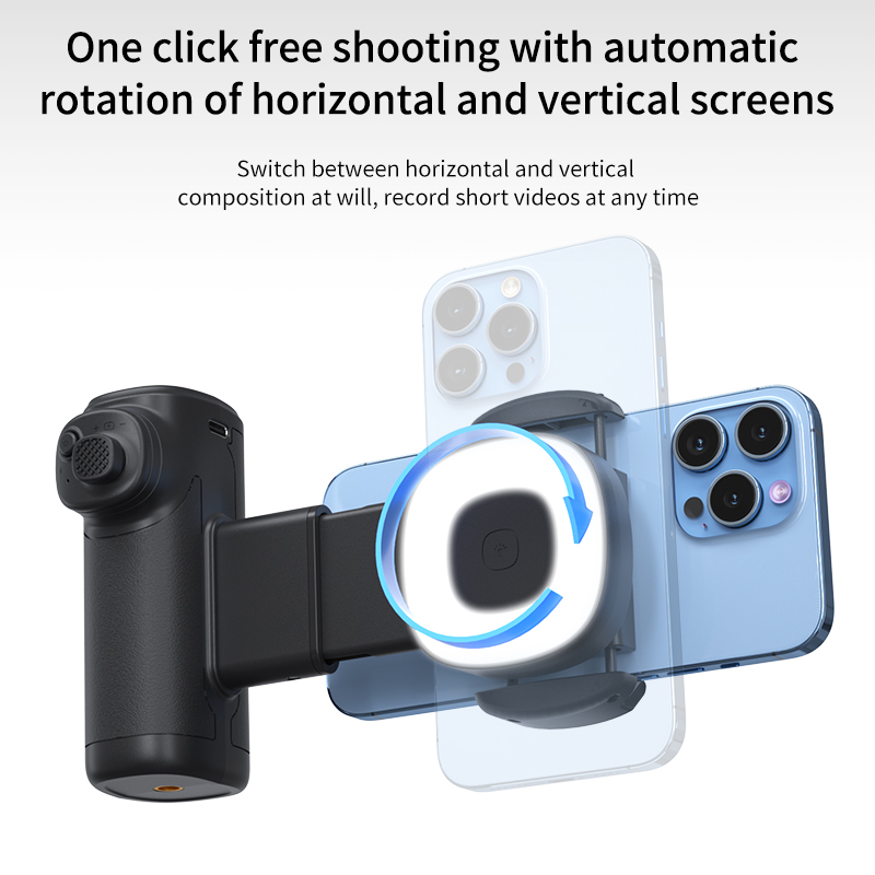Single-Axis Phone Grip with Bl - Photography Lighting Angles ulasan dan harga